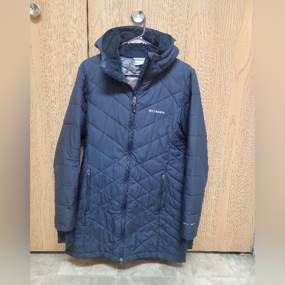 Columbia Women's Heavenly Long Hooded Jacket MEDIUM